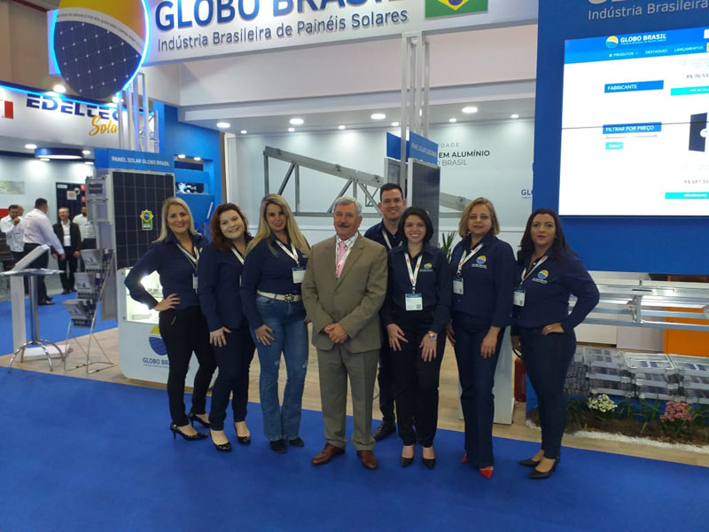Globo Brasil marca presença na Intersolar South America 2019