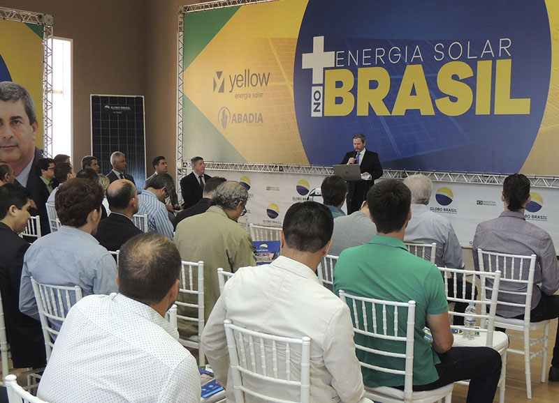 Globo Brasil e Yellow – Energia Solar promovem o painel “Mais Energia Solar no Brasil”