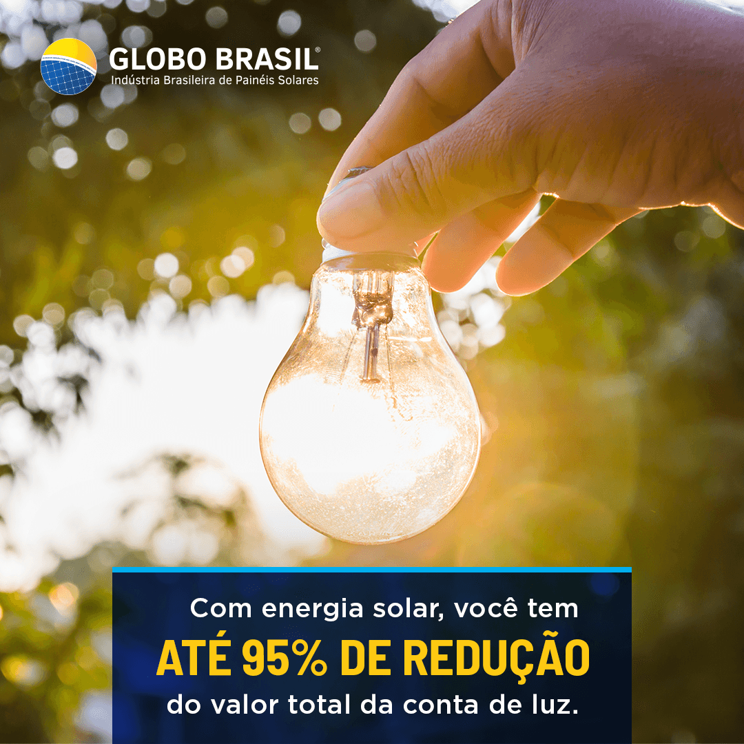 Energia Solar: Redução de 95% no valor total da conta!